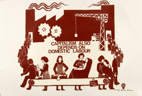 artfeminist:“Capitalism also depends on domestic labour” from See Red Women’s Work