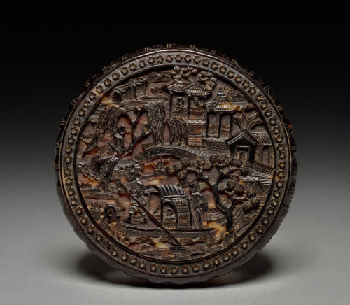Fragrance Box (lid), 1700s, Cleveland Museum of Art: Chinese ArtAn 18th-century Korean collector Yu 