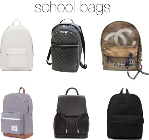 school bags by rosiefinger featuring a black mini backpack