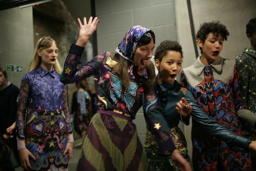 backstage @ mary katrantzou f/w16