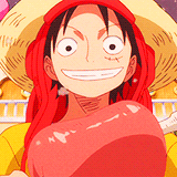 orangelightnings:  Happy birthday to our future pirate king, Luffy! (5/5) 