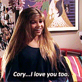 ambersriley:  Top 9 Cory x Topanga Moments requested by ficdirectory  
