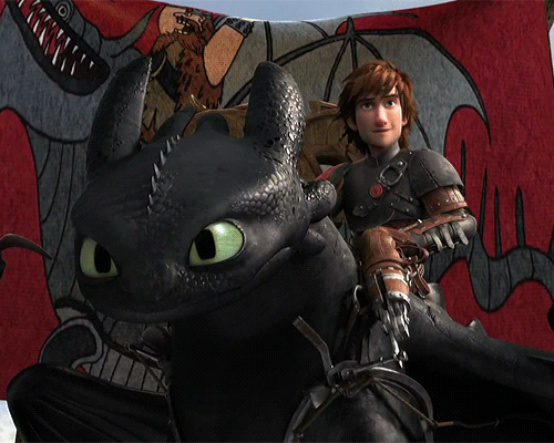 nefertsukia:  hiccuptoothless94:  I gotta reblog because Hiccup looks so much like his father in this one.  Thank you for summing that up… 