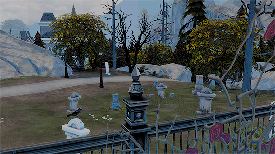 bolina: the sims 4 scenery → forgotten hollow