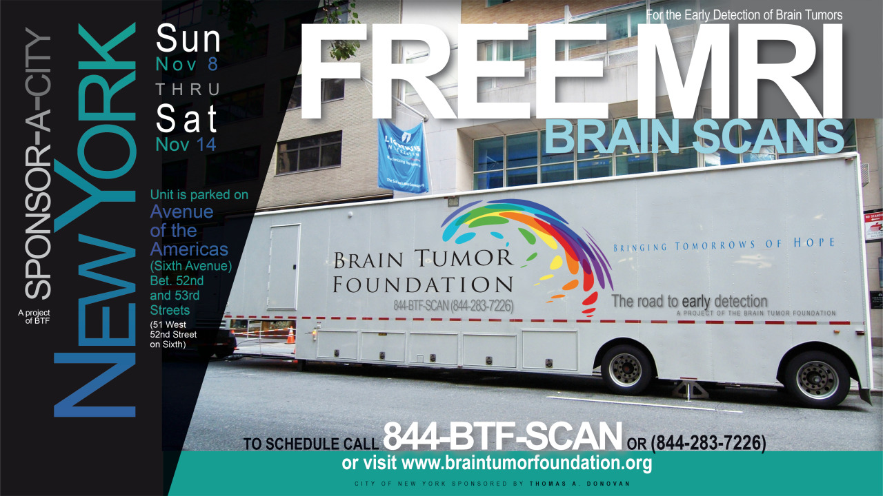 markruffalo:  MRI brain scans are safe and radiation free. It’s an 8 minute investment