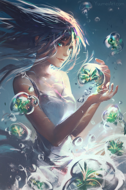 yuumei-art:A commission by MrSuicideSheep ~ they recently made a new channel to show case various ar