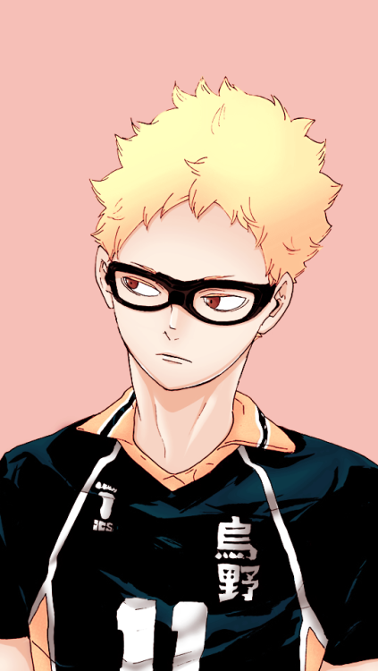 kourai:tsukishima kei wallpapers for @tuskki