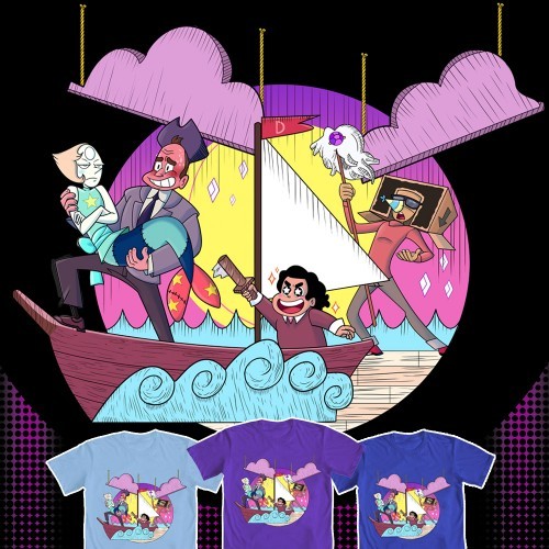 gallowshumorrandom:
“  Hey everyone! @mxecanita and I participated in the Steven Universe design contest and would really appreciate it if y'all could go over to the link and give us a good rating for our design!!! please share if you feel so...