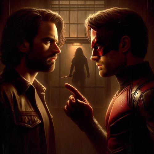 WINTER SOLDIER And DAREDEVIL Created With Ai