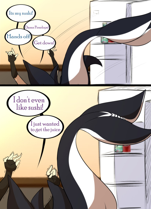 askthepoolqueen:(deviantArt) (Twitter) (Mod blog) (Art blog) (Facebook) She only fights when it comes to food  https://twitter.com/RainbowScreen1/status/703570547276423168xD