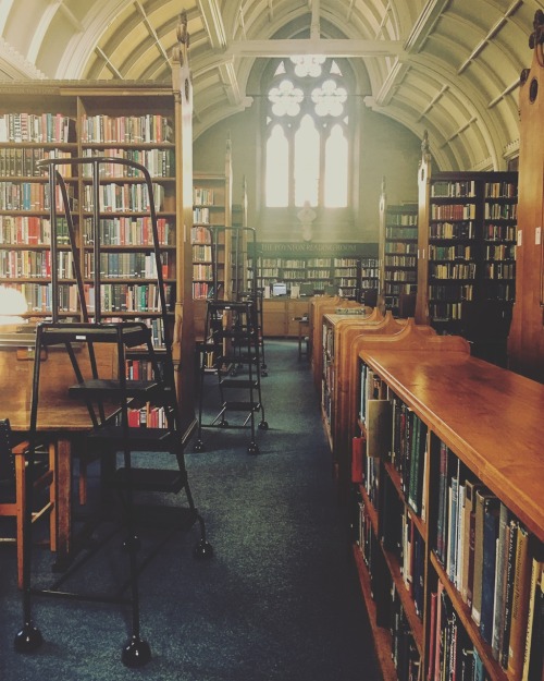 joyceansreadjoyce: Michaelmas Term, 2016 // University College Oxford’s Old Library.