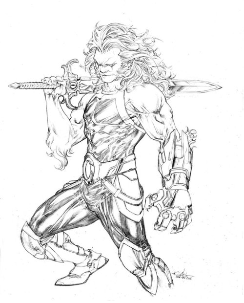 Thundercats’s Lion-O by SpiderGuile 