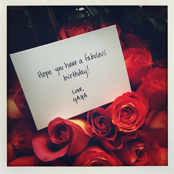 inezandvinoodh:  @ladygaga thank you sweet friend ! Kisses Inez 