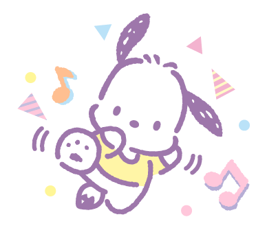 Pochacco’s Everyday Stickers