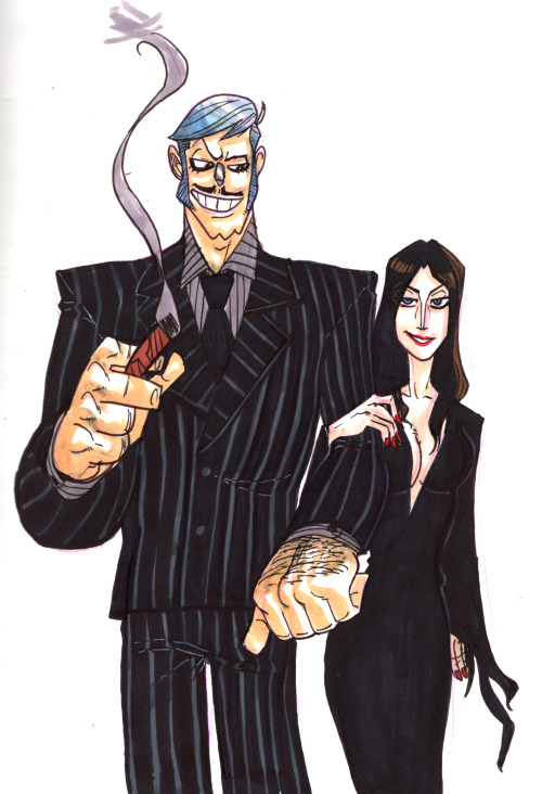 scarecrowartist:Watched more Addams family over the weekend and I JUST FRICKIN LOVE FRANKY AND ROBIN