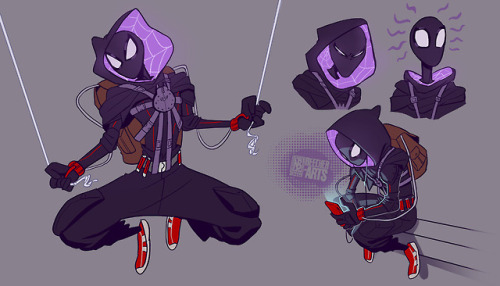 beecher-arts: I’m a little late to the party but here’s my Spidersona! Tried to aim for a more “Urba