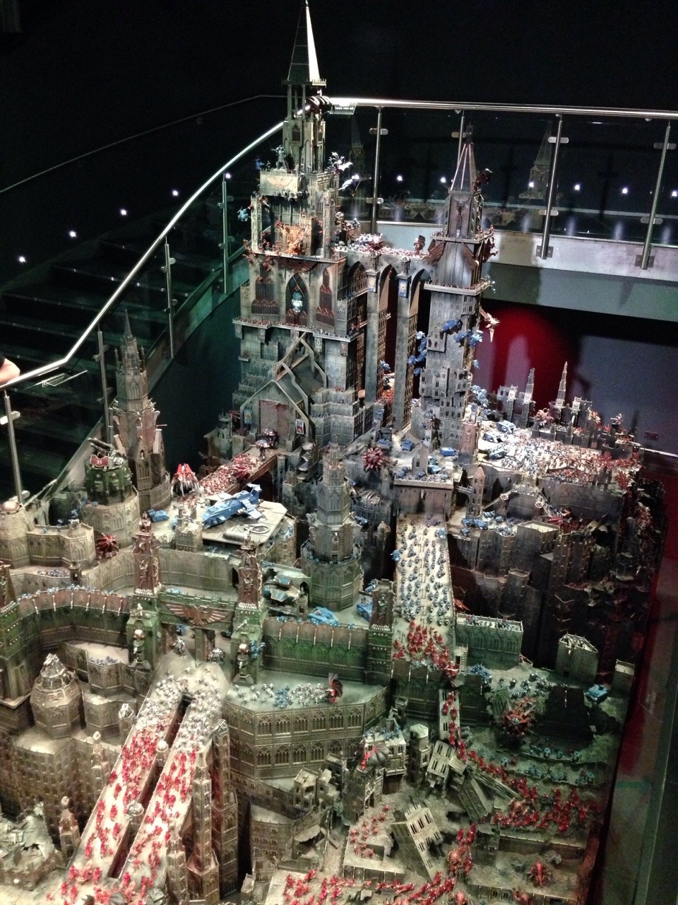brushforthebrushgod:  So I visited the newly revamped warhammer world today and my