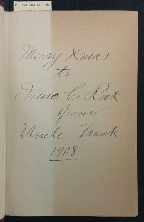 A nightmare before Christmas? Our copy of Elsie’s Hallowe’en Experience, an 1888 collection of child