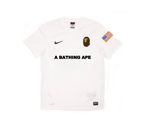 NOW AVAILABLE: Nike x A Bathing Ape jerseys on www.doartnotdrugs.co.uk (search for “jersey&rdq