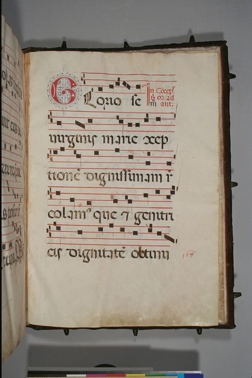 cantusilluminatus: Part 2 of 2. 15th century Italian antiphonal in diced russia leather, s. XVIII (?