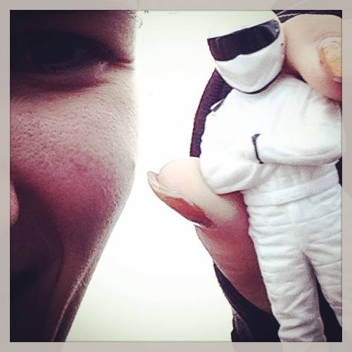 Made a new #friend at #SSCC @topgear #topgear #thestig while waiting to #race!