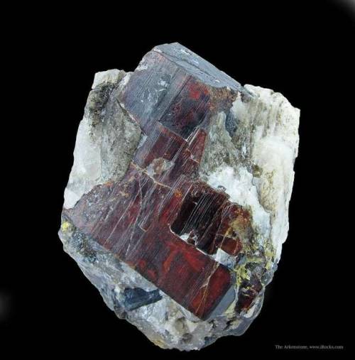 TantaliteNamed for its tantalum content (of which it is the main ore), this mineral forms what is te