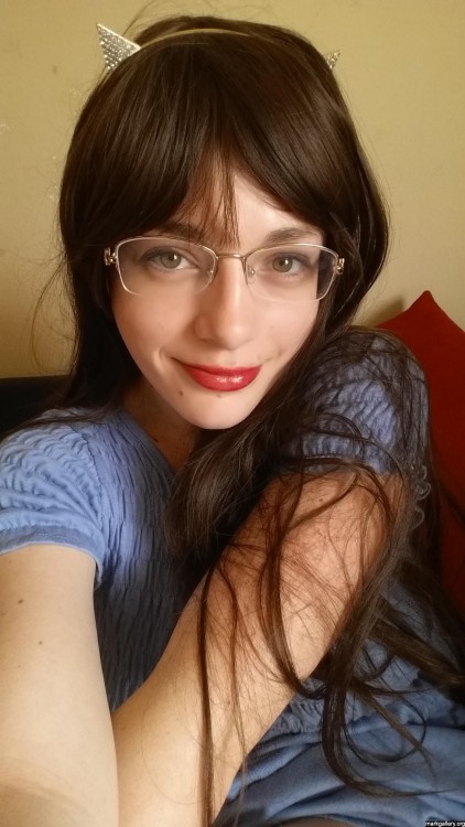 (28F Self Post) I took GWG advice and got new Glasses (Versace) ♡♡♡♡