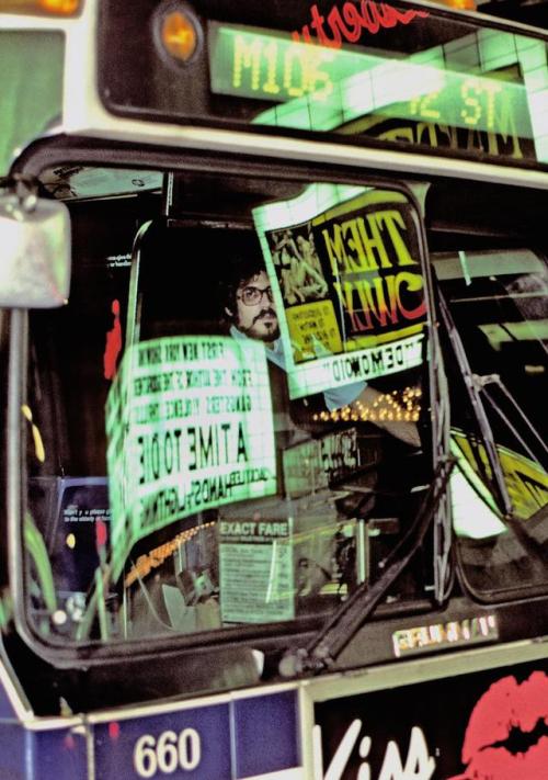 timessquareblue:Photo by Marvin E. Newman, ca. 1983