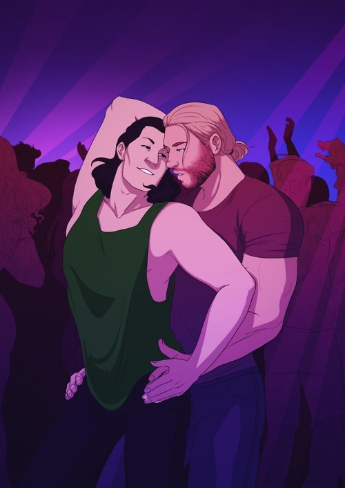 Here’s my other @thorkibigbang art! These were made for the fic I’ll Forgive Y
