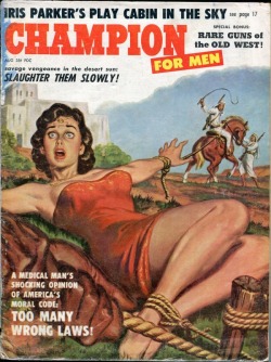 pulpcovers:Slaughter Them Slowly! http://ift.tt/1ubHx5T