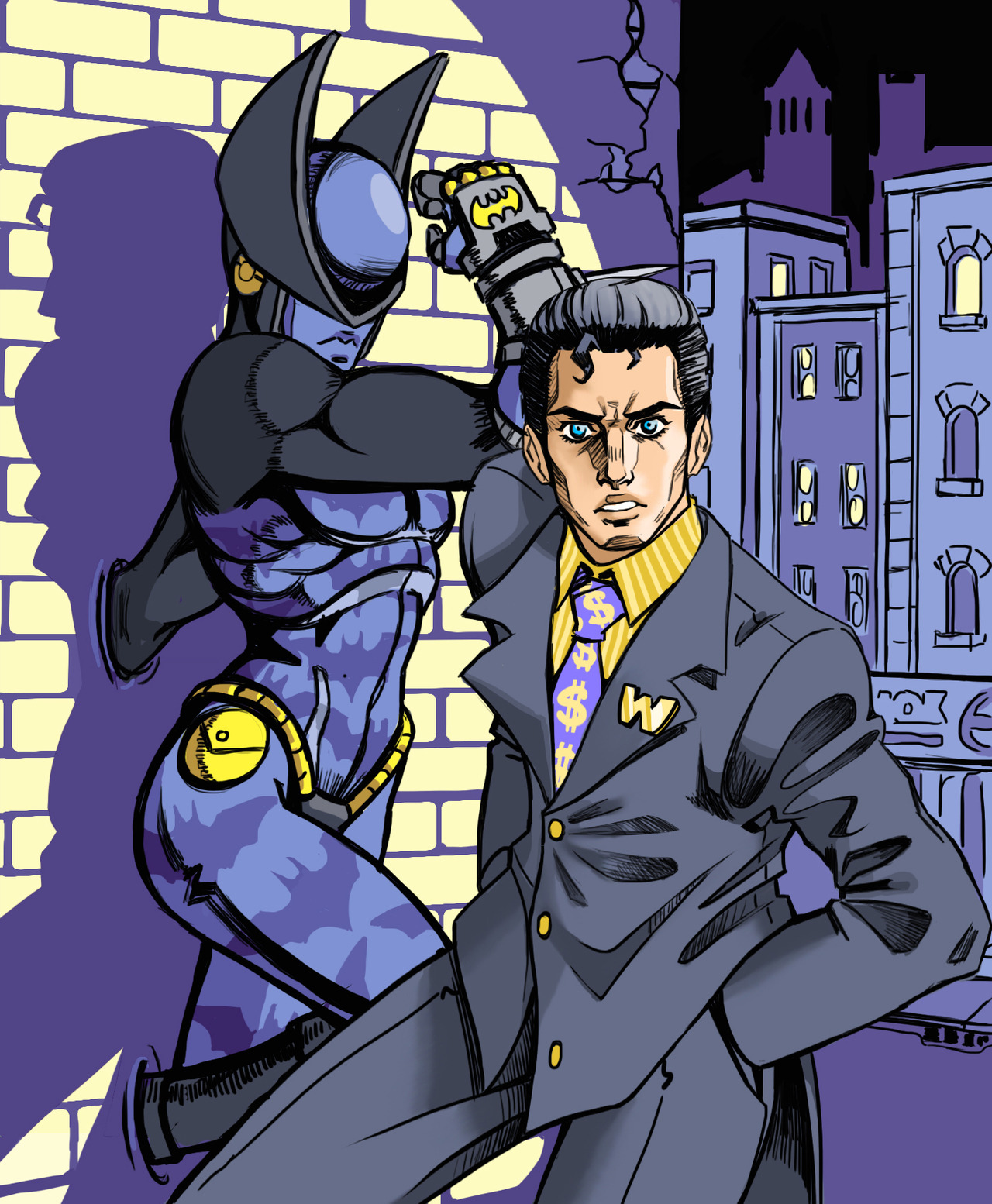 GuiRM's Picture Blog — Batman STAND This is a fun style to emulate. I've...
