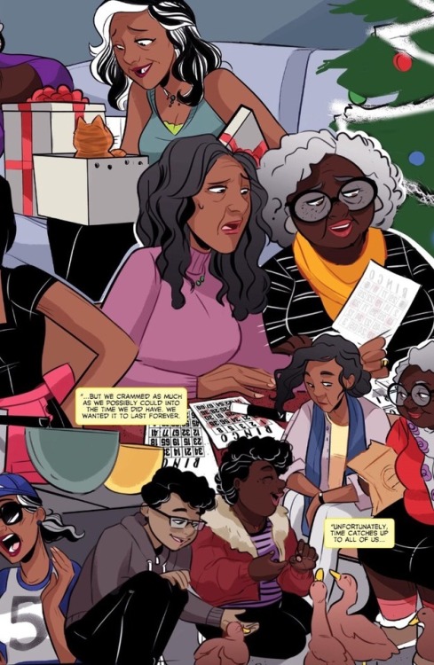 Tee Franklin from Bingo Love. Art by Jenn St-Onge (Artist), Joy San (Colorist) and Cardinal Rae (Let