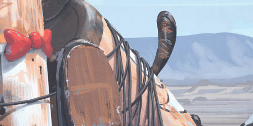 simonstalenhag:  Funny, service robot rigor mortis is simply default position.  www.simonstalehag.se 