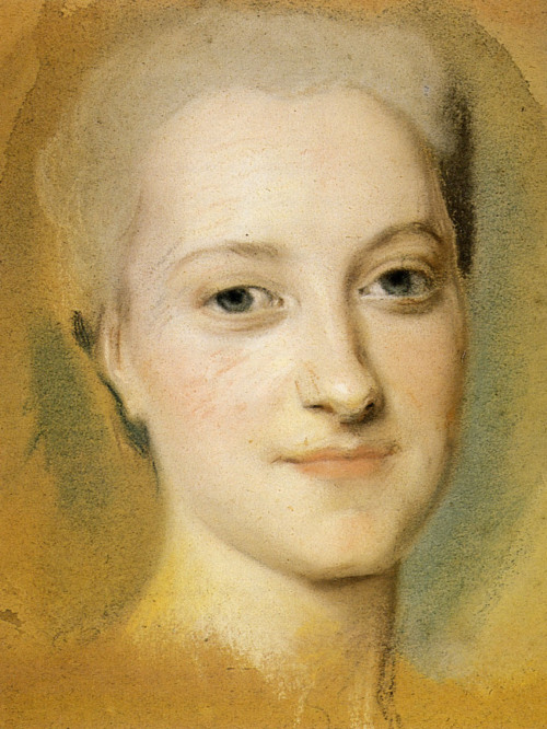 Princess Christina of Saxony, Maurice Quentin de La TourMedium: pastel