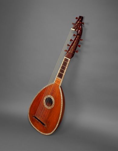 met-musical-instruments: Arch Cittern by Jean Francois Tiphanon, Musical Instruments Gift of Helen C