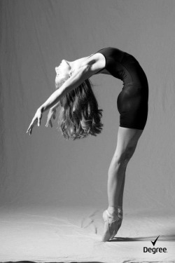 degreewomen:  The only person I bend over backwards for is me. #WhatMovesYou cc:Ballet West First Soloist, Allison deBona photo: Alexis Ziemski 