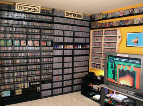 usenowayasway:  It’s not the biggest collection in the world, and the rarest game he has tops out at around 軸, a far cry from the thousands of dollars some rare games are reported to be worth. So what makes his collection so special? It’s all about