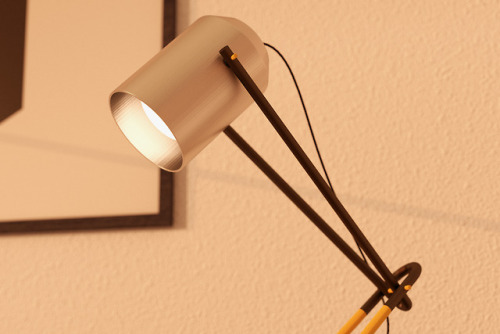 A lamp design.