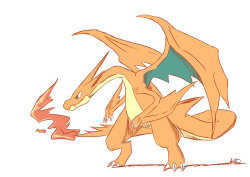  Mega Charizard by LittleScarecrow 