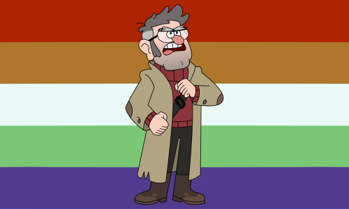 Stanford Pines from Gravity Falls is a monsterfucker! Requested by anon