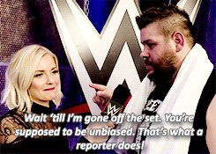 reigningxprizefighter:  The never ending saga between Kevin Owens and Renee Young’s