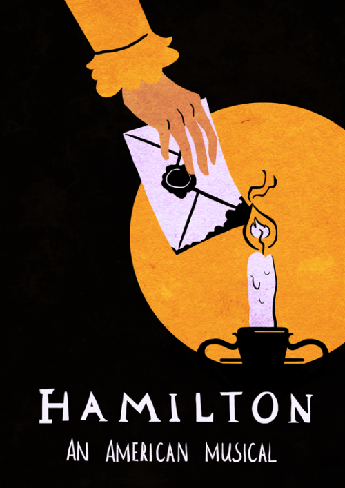 grrrenadine:I thought I’d try my hand at alternative Hamilton posters (even though the original is p