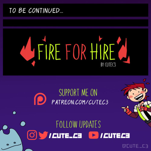  #FireforHireComic Part 3 is out!!! A comic series I just started, but I think it carries a lot of e
