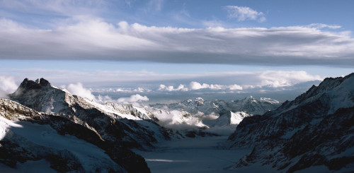 Jungfrau glacier