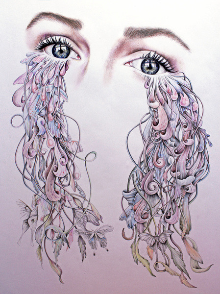 wordsnquotes:  bestof-society6:  ART PRINTS BY KATEPOWELLART  Butterfly Effect This Night Has Opened My Eyes Bodysnatchers Tears Also available as canvas prints, T-shirts, All over print shirts, Phone cases, Throw pillows, Tapestries and More!
