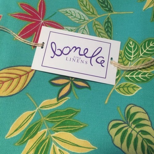 #new #linens from #bonela:: check out this gorgeous tea towel we just added to the collection. Remin