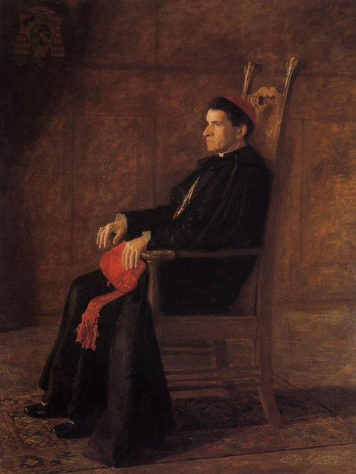 artist-eakins:Portrait of Sebastiano Cardinal Martinelli, 1902, Thomas EakinsMedium: oil,canvas
