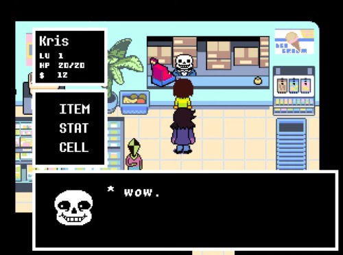 Sans' Dialogue In Deltarune If You Try To Return The Box Of Chocolates Really Takes Me Out Because It