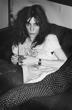 soundsof71:  Patti Smith rocking her t-shirt