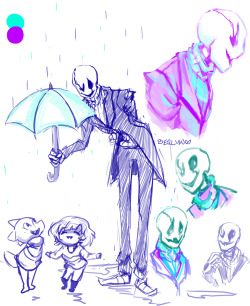 nizaen:  some gaster doodles 